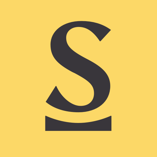 Seated app icon is a large S on a yellow background