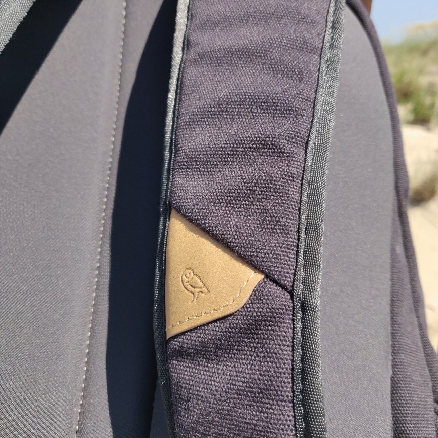 Bellroy Classic Backpack strap with logo