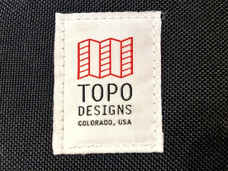 White Topo Designs patch logo