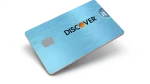 Light blue Discover It credit card