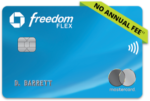 no-annual fee Chase Freedom Flex credit card